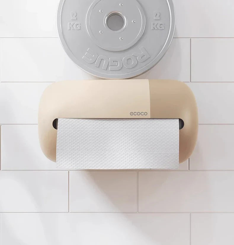 Ecoco kitchen Tissue Box Wall Mounted
