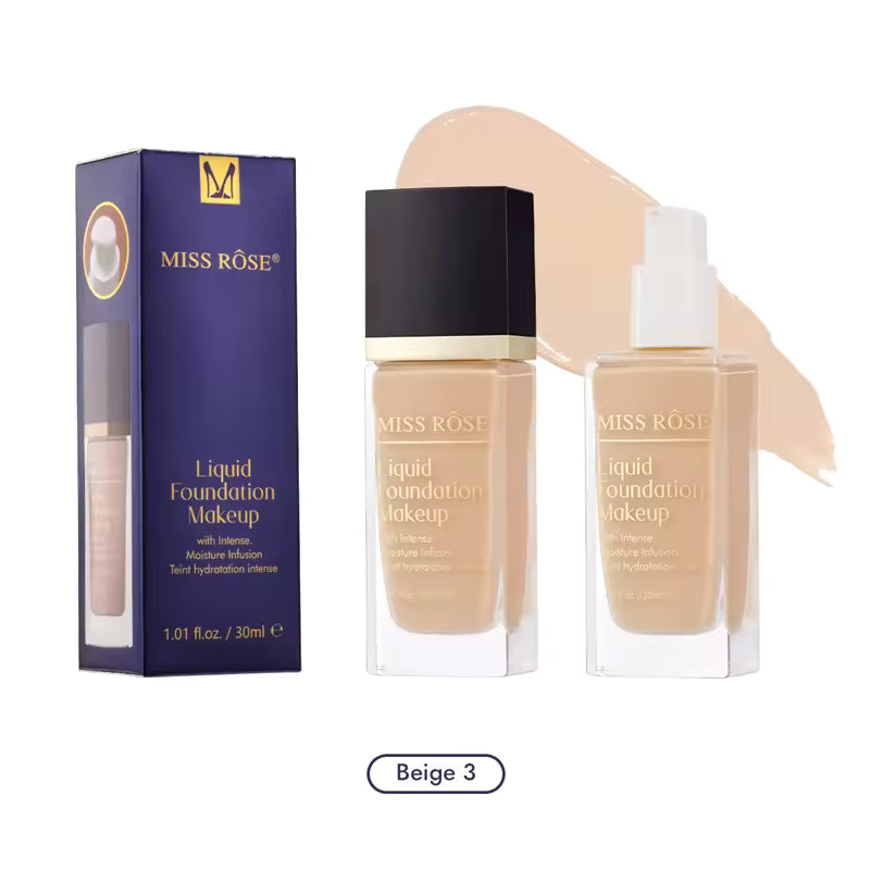 Miss Rose Liquid Makeup Foundation - 30ml