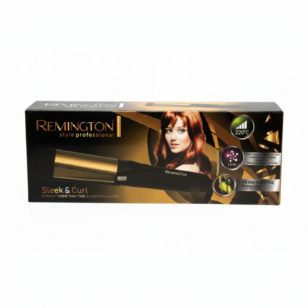 Remington Sleek And Curl Hair Straightener R308