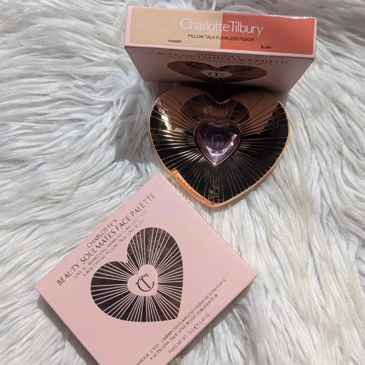 Charlotte Tilbury Pillow Talk Beauty Soulmates Face Palette - 13g