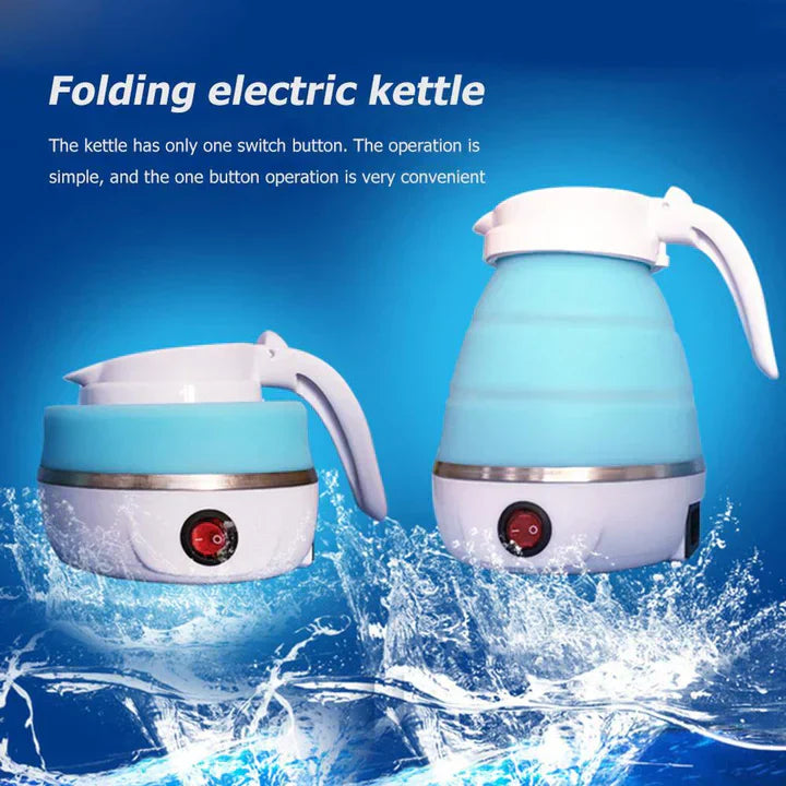 Foldable - Portable Silicone Electric Kettle - 600ml