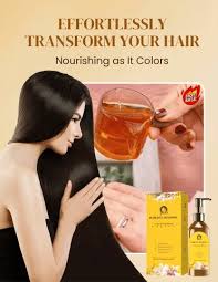 Authentic Japanese Hair Dye Colour Shampoo — Botanical Formula, Easy & Long-Lasting Colour