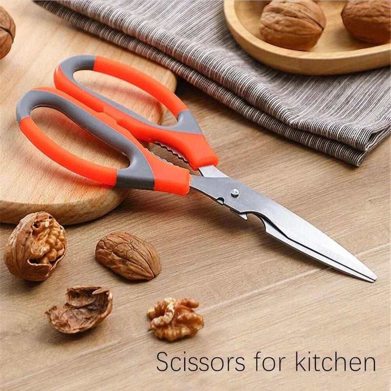 Stainless Steel Meat Vegetable Cutting Scissors