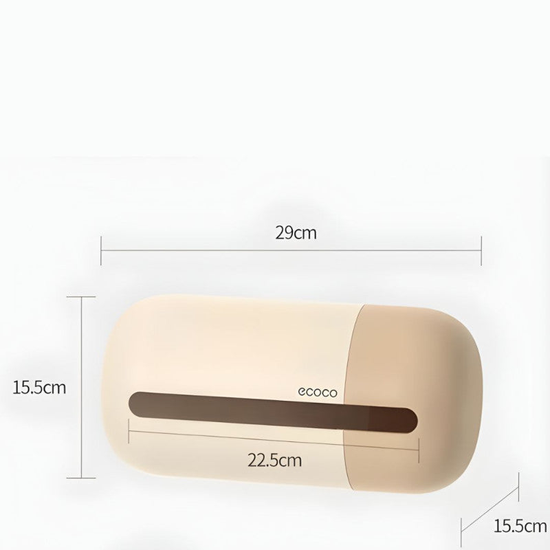 Ecoco kitchen Tissue Box Wall Mounted
