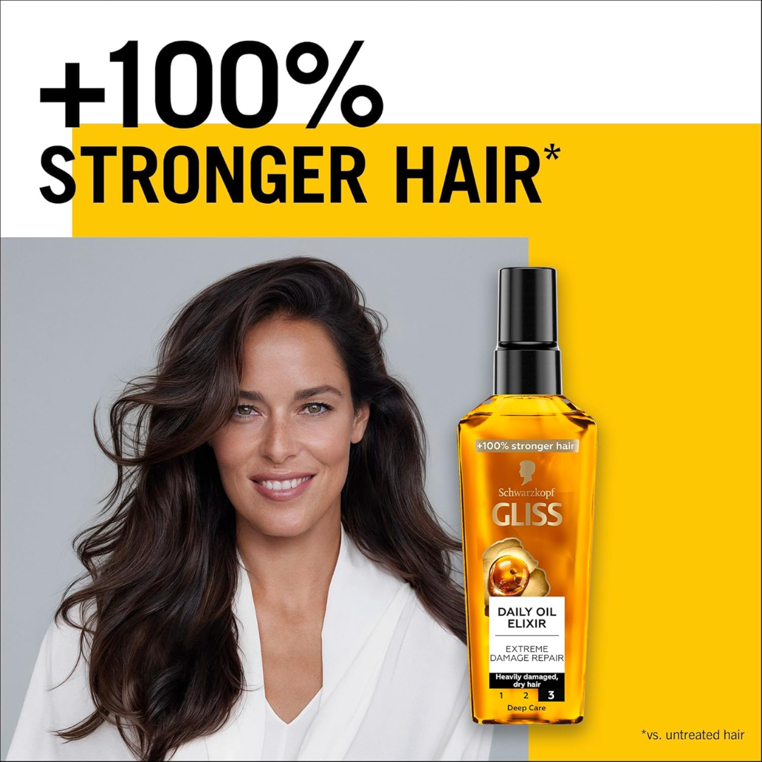 Schwarzkopf Gliss Serum Daily Oil Elixir 75ml