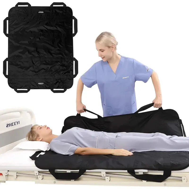 Positioning Bed Pad with Reinforced Handles - 1 Pack 43" x 36