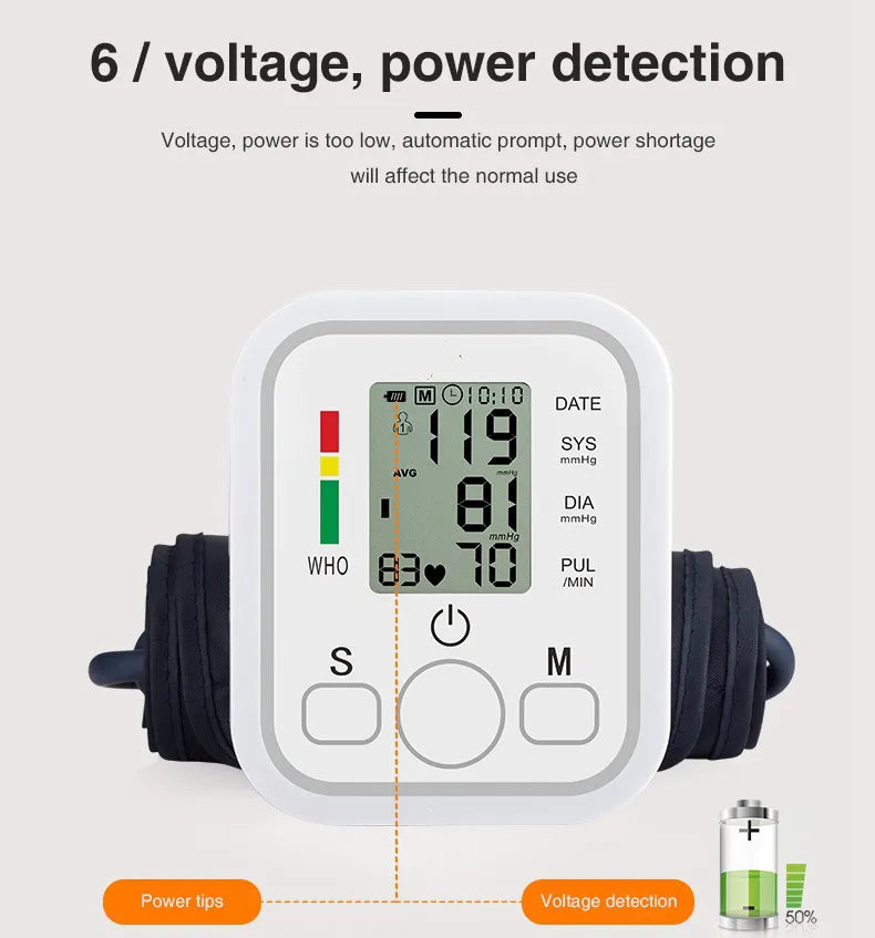 Digital BP apparatus Arm Type Blood Pressure Monitor