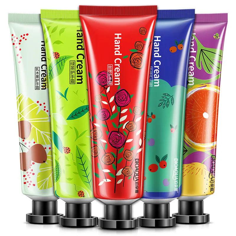 Bioaqua Plant Fragrance Moisturizing Hand Cream Set - Pack of 5