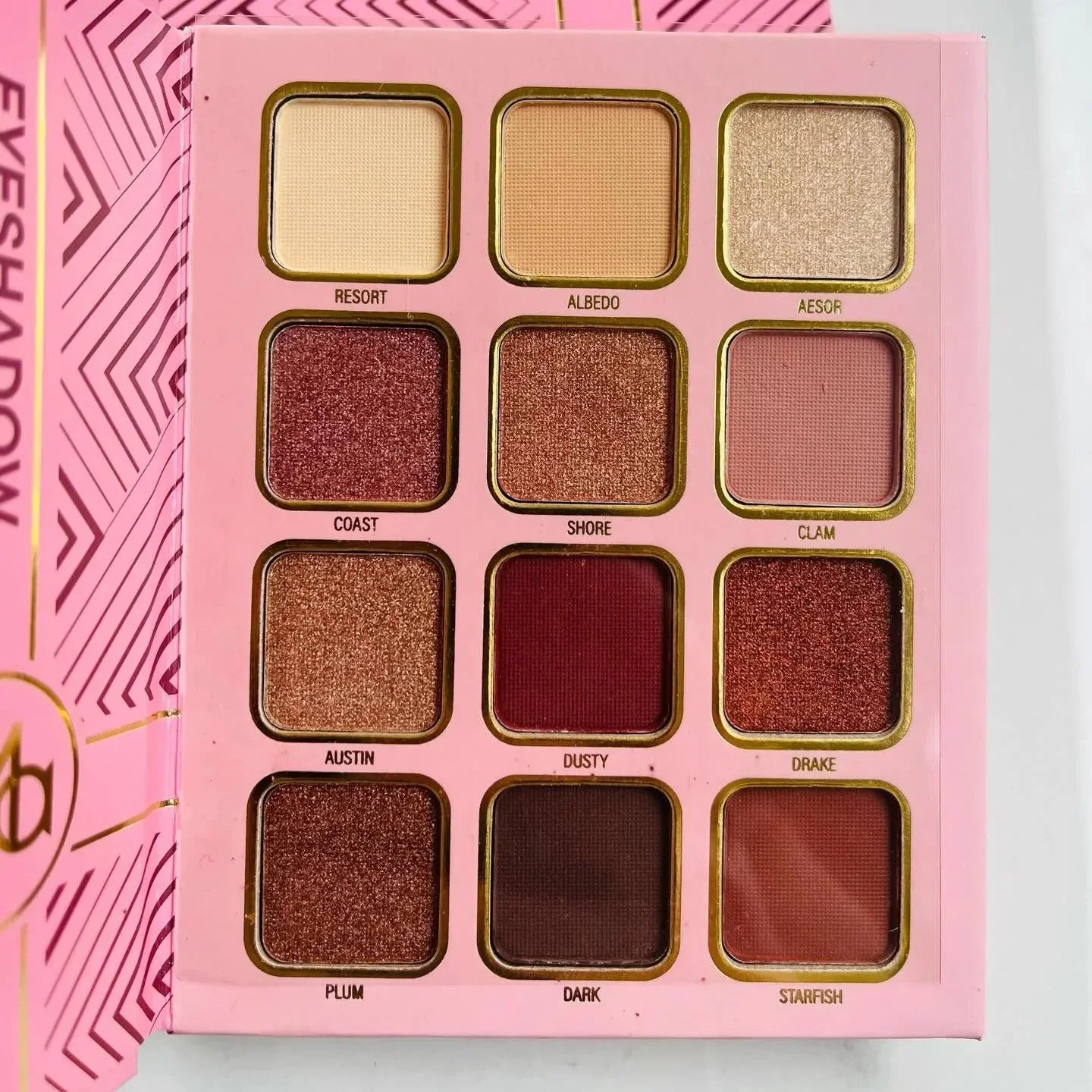 Mocallure 3 in 1 Mini Palette Notebook Eyeshadow, Highlighter & Blusher
