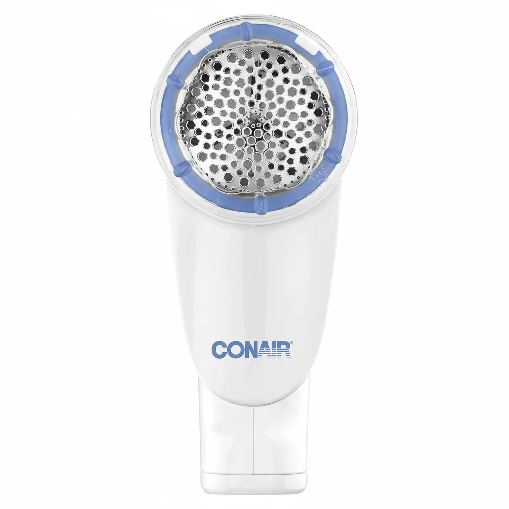 Conair Fabric Shaver and Lint Remover, Battery-Operated Portable Clothes Shaver