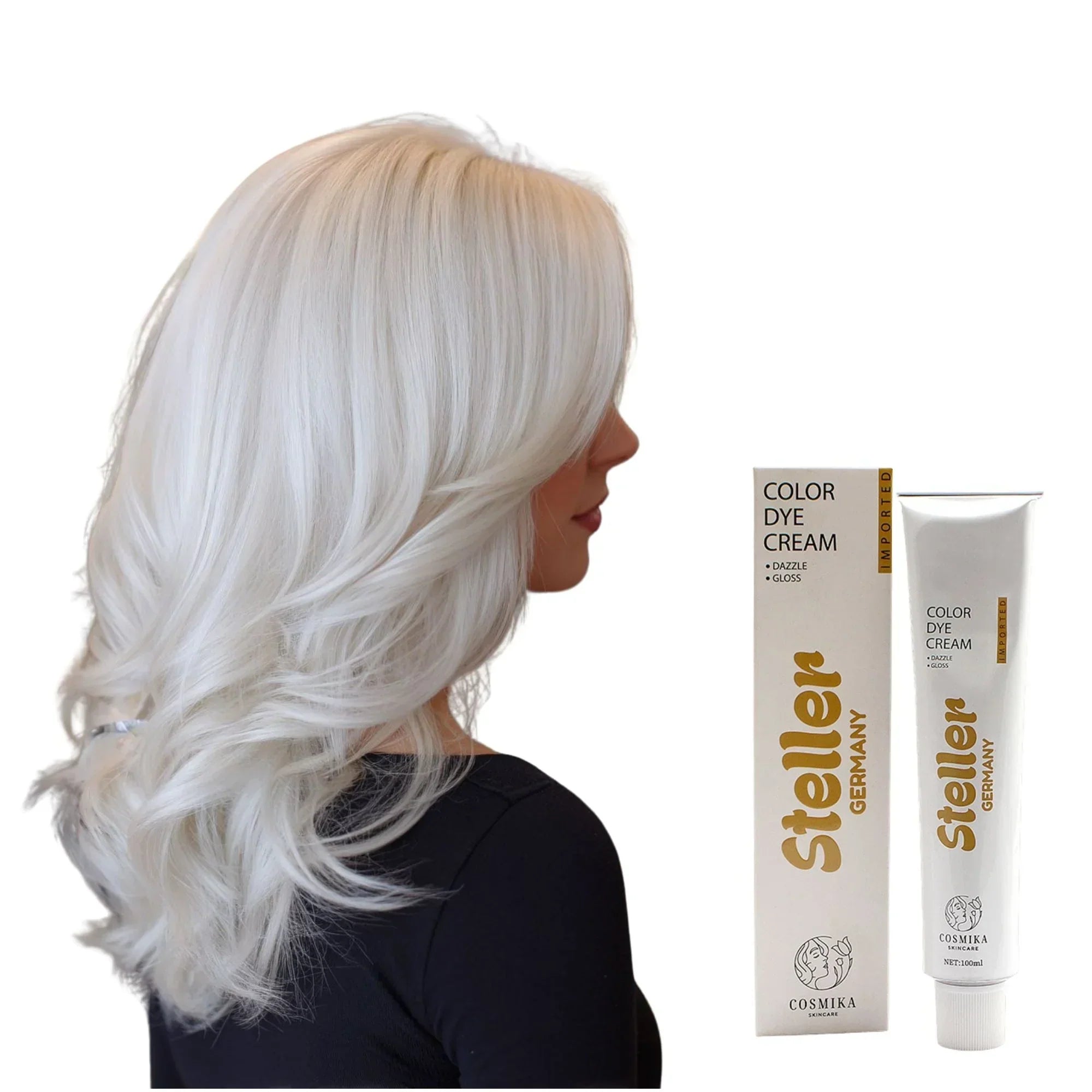Steller Germany Color Dye Cream - Clear Corrector - 100ml