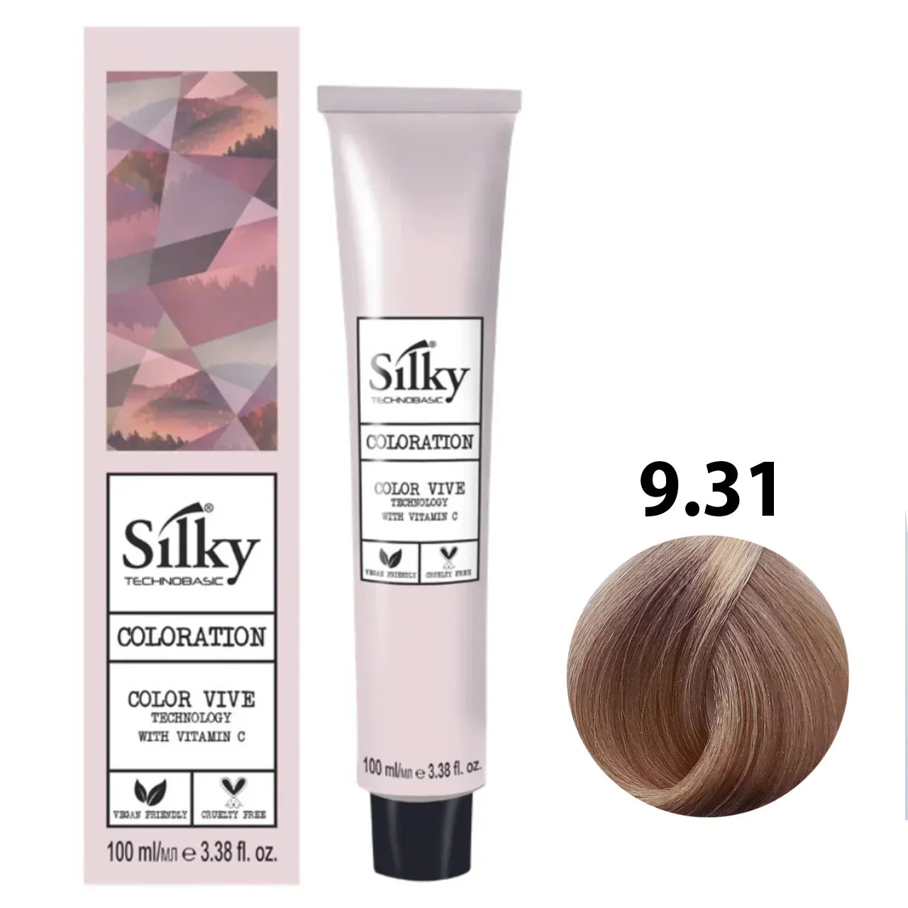 Silky 9.31 Hair Color – 100ml