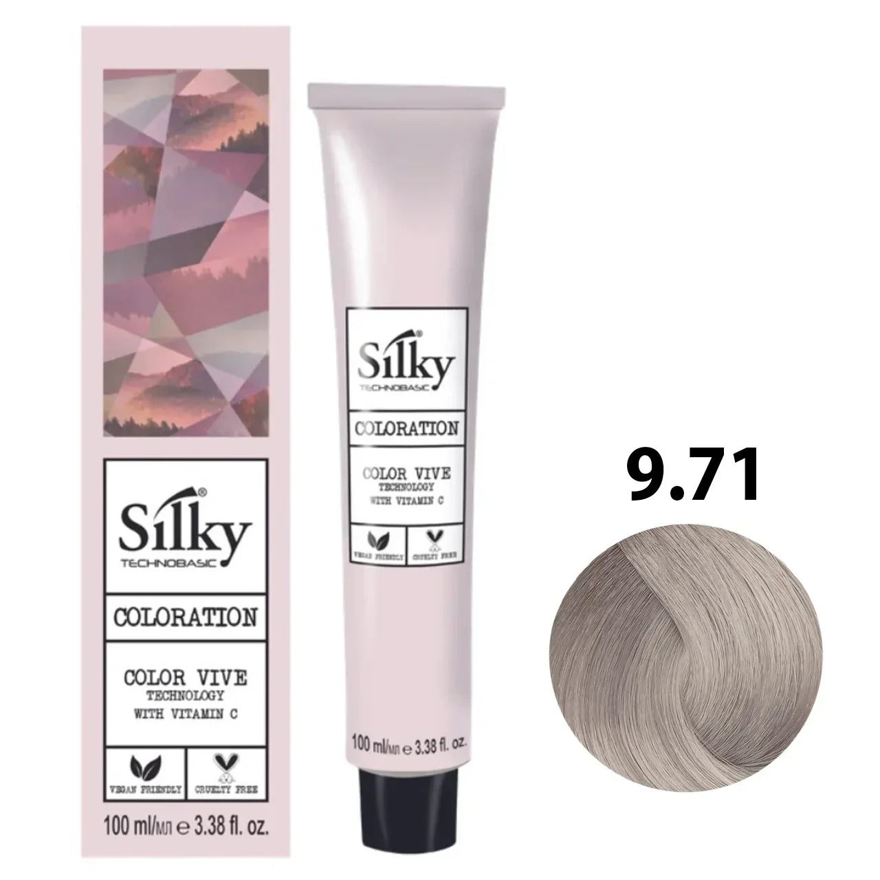 Silky 9.71 Hair Color – 100ml