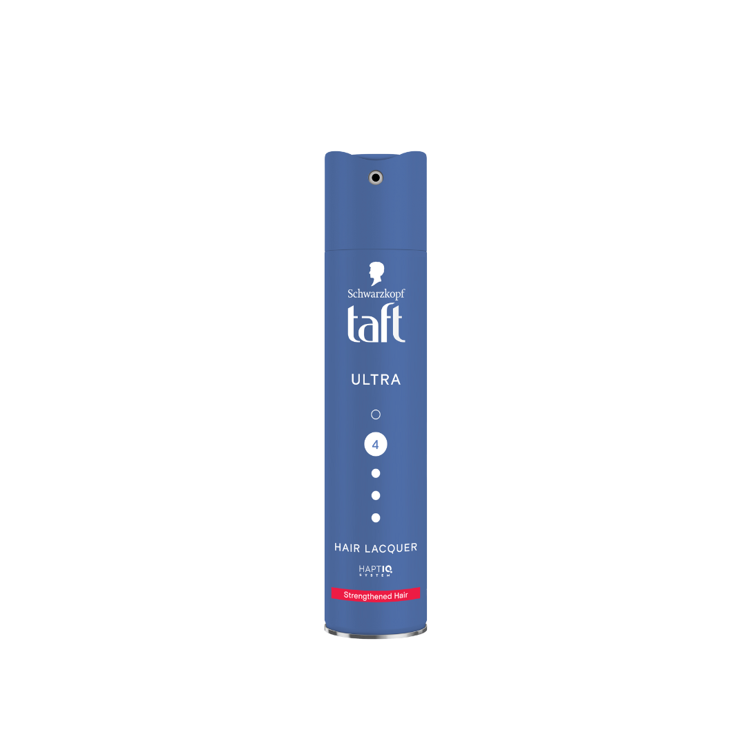Schwarzkopf Taft Lacquer Ultra Strong Blue Hairspray
