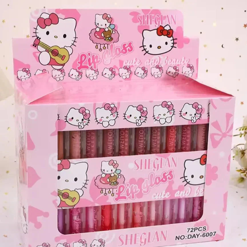 Sheglan Cute & Beauty Lipgloss - 12Pcs