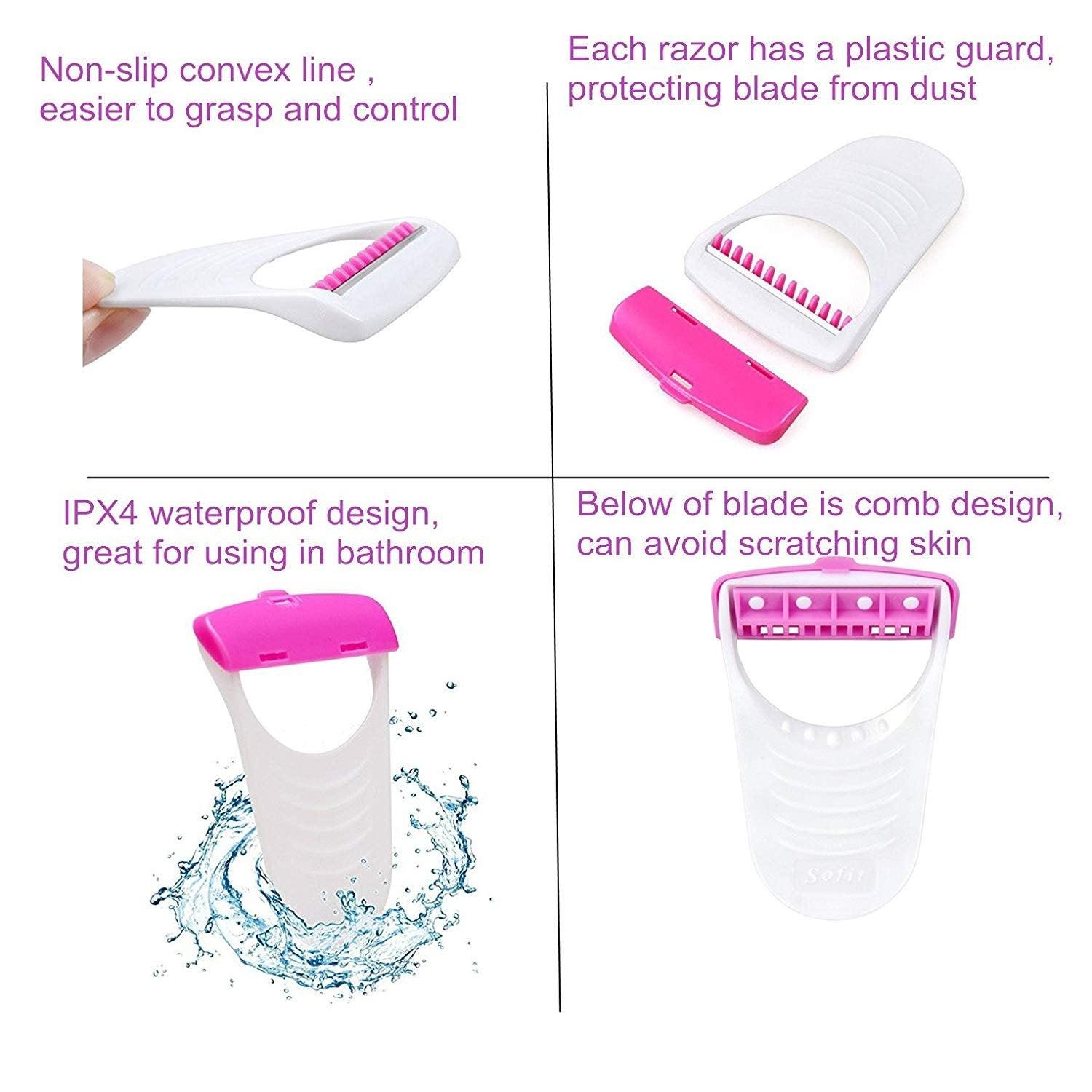 Ladies Safety Razor Set – 6 Pcs
