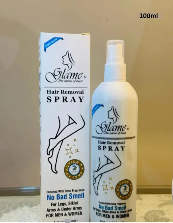 Glame Hair Removal Spray for Men and Women