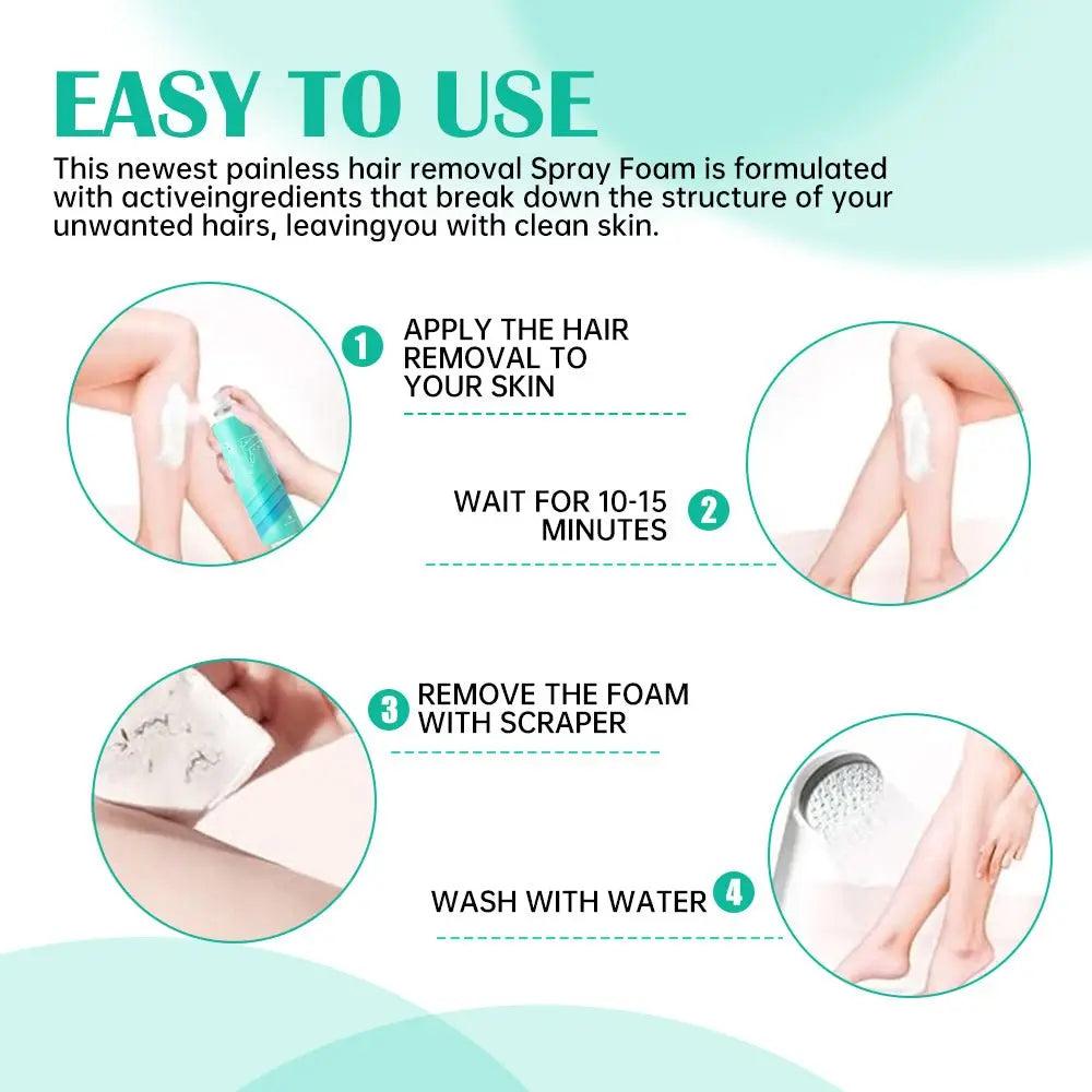 Ecrin Hair Removal Spray for Men and Women